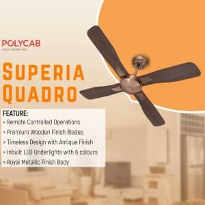 Polycab marketing poster