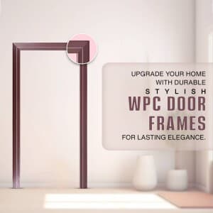 Doors and Windows promotional template