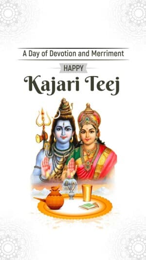 Kajari Teej Insta Story image