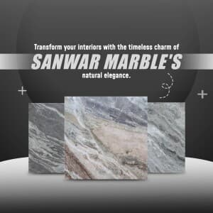 Marble & Granite marketing poster