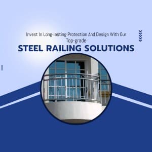 Steel and Aluminium poster