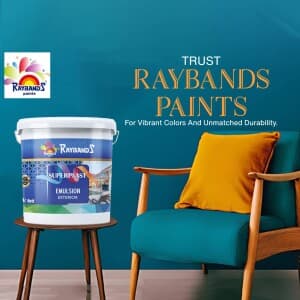 Paints marketing poster