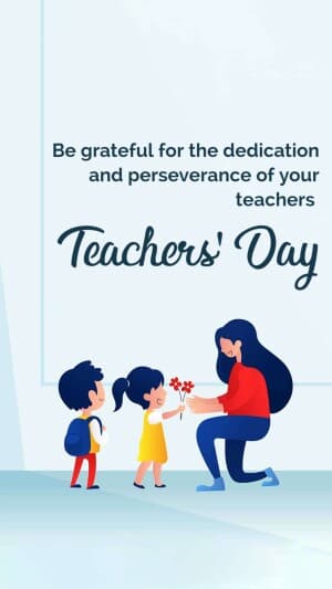 Teachers' Day Insta Story poster Maker