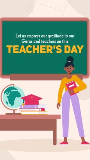 Teachers' Day Insta Story graphic