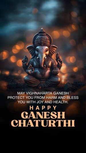 Ganesh Chaturthi Insta Story video