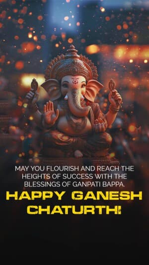 Ganesh Chaturthi Insta Story image