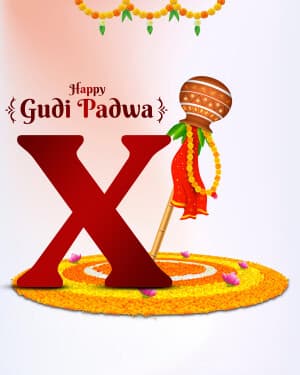 Special Alphabet - Gudi Padwa poster