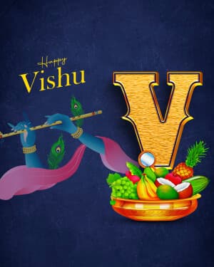 Exclusive Alphabet - Vishu flyer