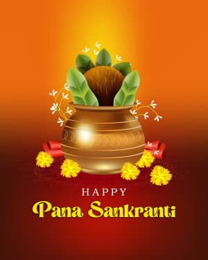 Exclusive Collection - Pana Sankranti flyer