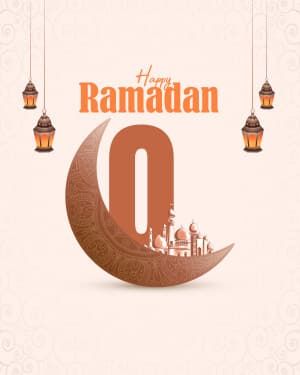 Premium Alphabet - Ramadan whatsapp status poster