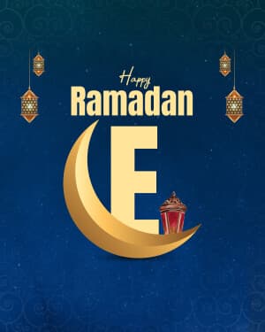 Premium Alphabet - Ramadan banner