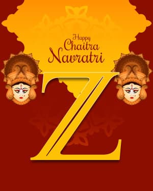 Basic Alphabet - Chaitra Navratri post