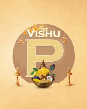 Alphabet - Vishu creative image
