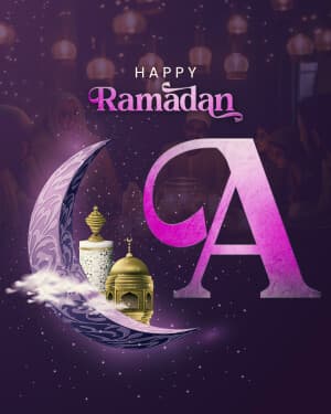 Special Alphabet -  Ramadan creative image