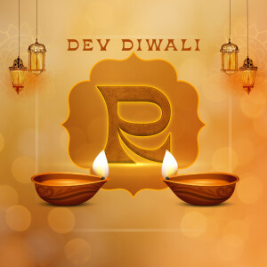 Dev Diwali Regular Theme illustration