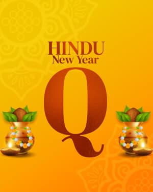 Special Alphabet - Hindu New Year festival image