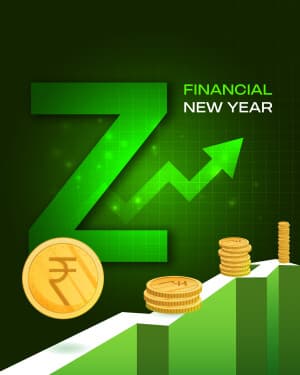Basic alphabet - Financial New Year post