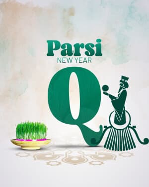 Special Alphabet - Parsi New year graphic