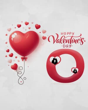 Valentine's Day Premium Alphabet creative image