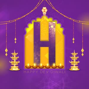 Dev Diwali  Special Theme Social Media post
