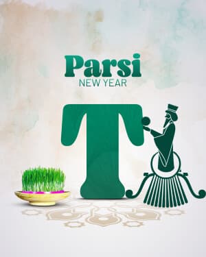 Special Alphabet - Parsi New year ad post