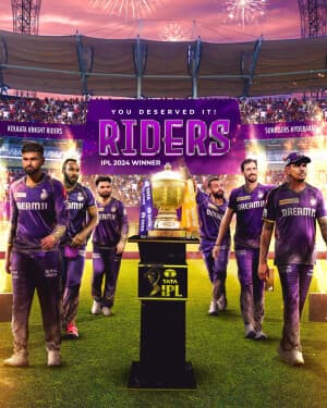 TATA IPL 2024 flyer