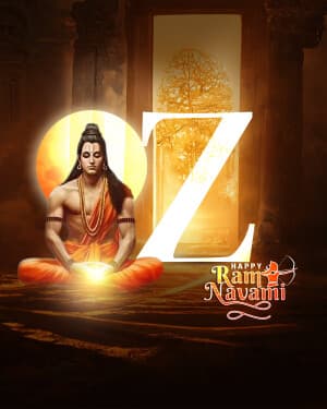 Premium Alphabet - Ram Navami post