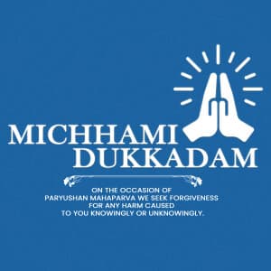 Micchami Dukkadam event poster
