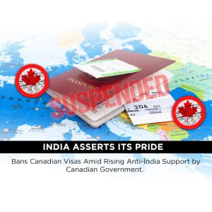 Canada Visa Suspension poster