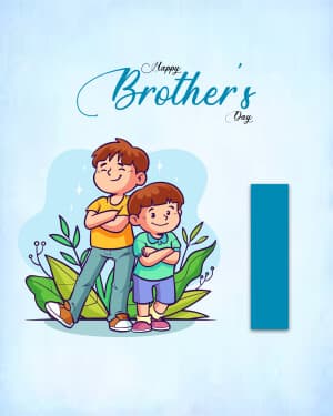 Basic Alphabet - Brother's Day graphic