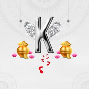 Dhanteras Alphabet ad post