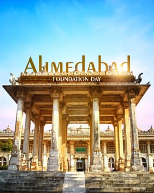 Exclusive Collection - Ahmedabad Foundation Day banner