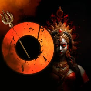Kali Chaudas Exclusive Theme creative image