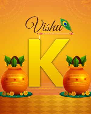 Premium Alphabet - Vishu marketing flyer