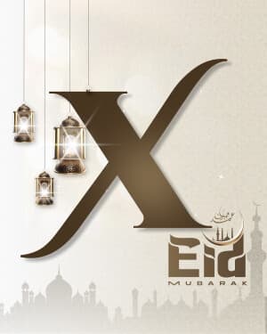 Basic Alphabet - Eid al Fitr poster