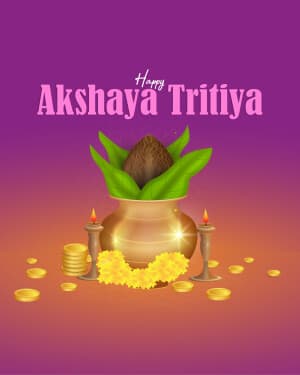 Akshaya Tritiya - Exclusive Collection marketing poster