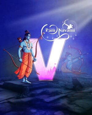 Special Alphabet - Ram Navami flyer