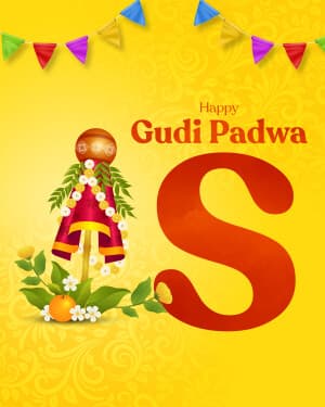 Special Alphabet - Gudi Padwa graphic