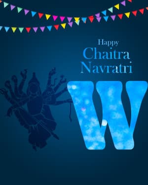 Special Alphabet - Chaitra Navratri banner