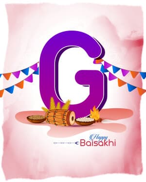 Basic Alphabet - Baisakhi ad post