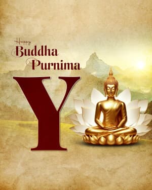 Basic Alphabet - Buddha Purnima banner