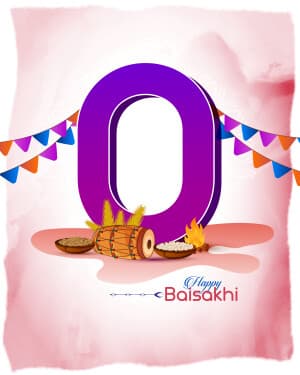 Basic Alphabet - Baisakhi Instagram Post