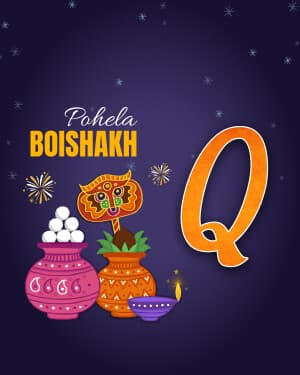 Special Alphabet - Pohela Boishakh Instagram Post