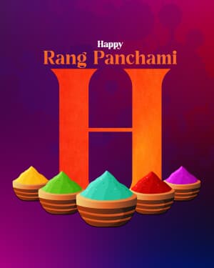 Basic Alphabet - Rang Panchami Instagram Post