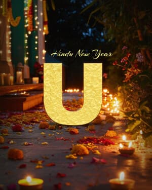 Premium Alphabet - Hindu New Year image