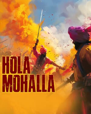 Exclusive Collection - Hola Mohalla event poster