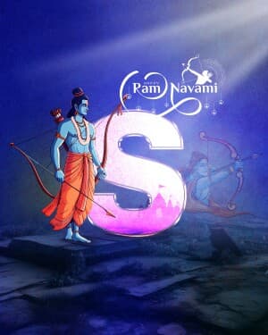 Special Alphabet - Ram Navami graphic