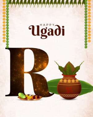 Special Alphabet - Ugadi graphic