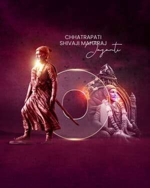 Premium Alphabet - Chhatrapati Shivaji Maharaj Jayanti creative image