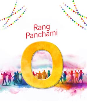 Special Alphabet - Rang Panchami Instagram Post